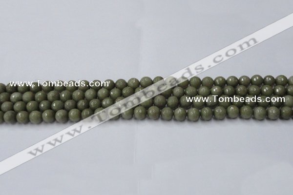 CCN2022 15 inches 4mm faceted round candy jade beads wholesale