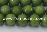 CCN2040 15 inches 12mm faceted round candy jade beads wholesale