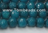 CCN2045 15 inches 8mm faceted round candy jade beads wholesale