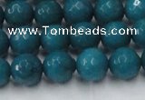 CCN2046 15 inches 10mm faceted round candy jade beads wholesale