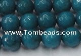 CCN2047 15 inches 12mm faceted round candy jade beads wholesale