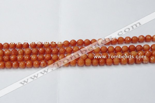 CCN2050 15 inches 4mm faceted round candy jade beads wholesale