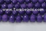 CCN2057 15 inches 4mm faceted round candy jade beads wholesale