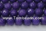 CCN2059 15 inches 8mm faceted round candy jade beads wholesale