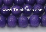 CCN2062 15 inches 14mm faceted round candy jade beads wholesale