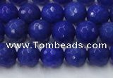 CCN2067 15 inches 10mm faceted round candy jade beads wholesale