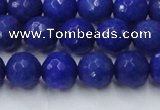 CCN2068 15 inches 12mm faceted round candy jade beads wholesale