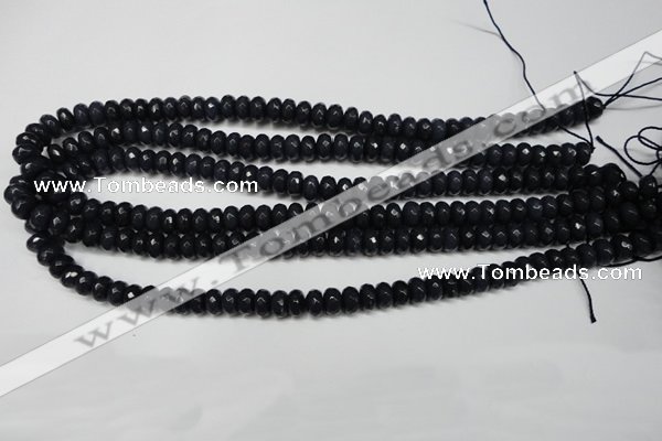 CCN2113 15.5 inches 5*8mm faceted rondelle candy jade beads