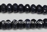 CCN2114 15.5 inches 6*10mm faceted rondelle candy jade beads