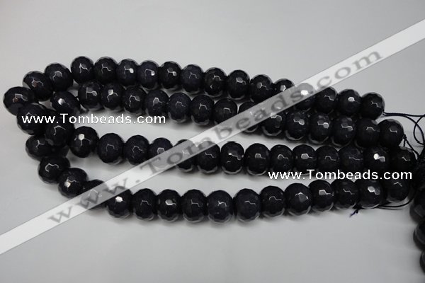 CCN2117 15.5 inches 12*16mm faceted rondelle candy jade beads