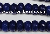 CCN2121 15.5 inches 8*12mm faceted rondelle candy jade beads