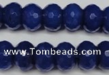 CCN2122 15.5 inches 10*14mm faceted rondelle candy jade beads