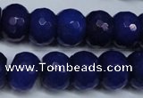 CCN2123 15.5 inches 12*16mm faceted rondelle candy jade beads