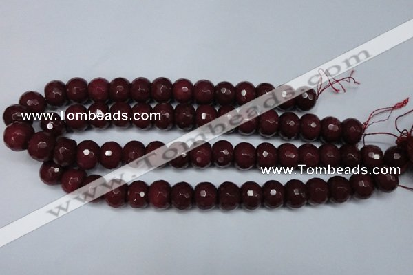 CCN2137 15.5 inches 12*16mm faceted rondelle candy jade beads