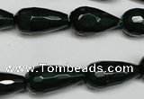 CCN2146 15.5 inches 10*20mm faceted teardrop candy jade beads