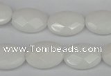 CCN2200 15.5 inches 13*18mm faceted oval candy jade beads