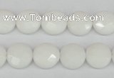 CCN2230 15.5 inches 12mm faceted coin candy jade beads wholesale