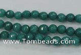 CCN2278 15.5 inches 4mm faceted round candy jade beads wholesale