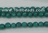 CCN2279 15.5 inches 6mm faceted round candy jade beads wholesale