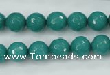 CCN2281 15.5 inches 10mm faceted round candy jade beads wholesale