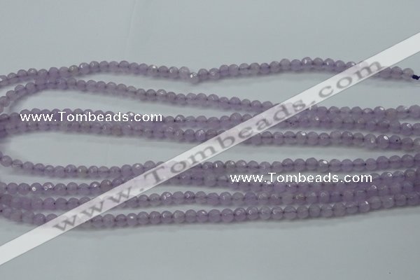 CCN2286 15.5 inches 4mm faceted round candy jade beads wholesale