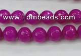 CCN2296 15.5 inches 10mm faceted round candy jade beads wholesale