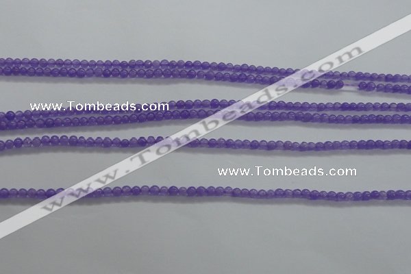 CCN2314 15.5 inches 2mm round candy jade beads wholesale