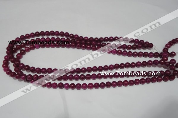 CCN24 15.5 inches 6mm round candy jade beads wholesale