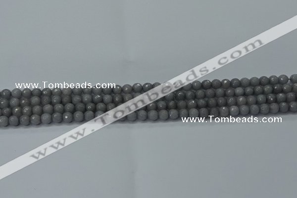 CCN2559 15 inches 6mm faceted round candy jade beads wholesale