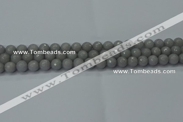 CCN2561 15 inches 10mm faceted round candy jade beads wholesale