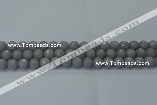 CCN2562 15 inches 12mm faceted round candy jade beads wholesale