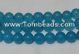 CCN26 15.5 inches 6mm round candy jade beads wholesale