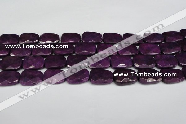 CCN2634 15.5 inches 18*25mm faceted trapezoid candy jade beads