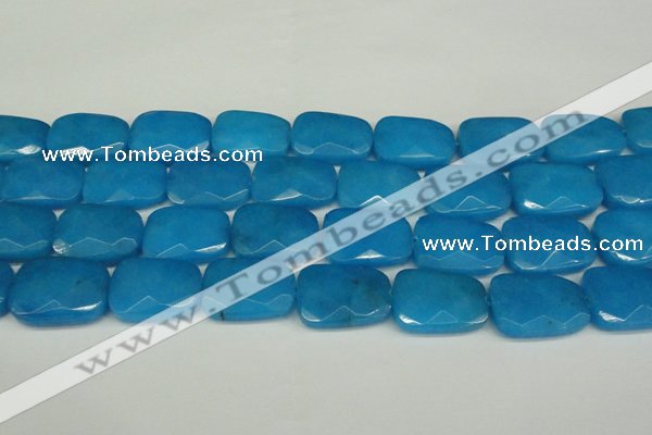 CCN2637 15.5 inches 18*25mm faceted trapezoid candy jade beads