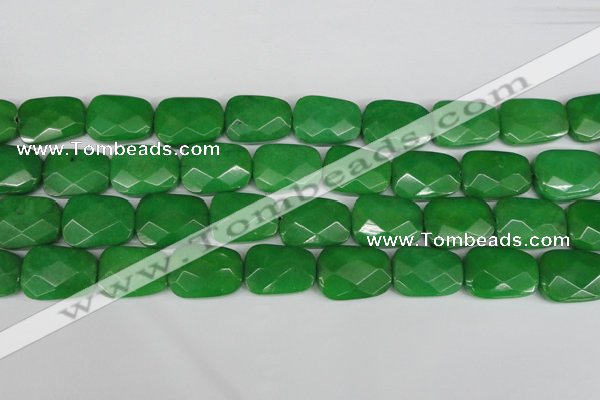 CCN2638 15.5 inches 18*25mm faceted trapezoid candy jade beads