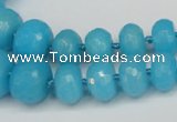 CCN2651 15.5 inches 5*8mm - 12*16mm faceted rondelle candy jade beads