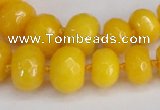 CCN2751 15.5 inches 5*8mm - 12*16mm faceted rondelle candy jade beads