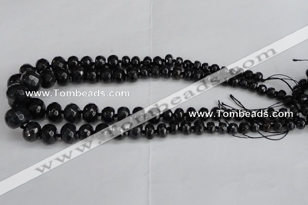 CCN2763 15.5 inches 5*8mm - 12*16mm faceted rondelle candy jade beads