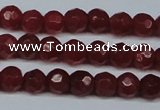 CCN2821 15.5 inches 4mm tiny faceted round candy jade beads