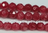 CCN2831 15.5 inches 5mm faceted round candy jade beads