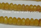 CCN2852 15.5 inches 2*4mm faceted rondelle candy jade beads