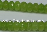 CCN2862 15.5 inches 4*6mm faceted rondelle candy jade beads