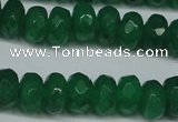 CCN2864 15.5 inches 4*6mm faceted rondelle candy jade beads