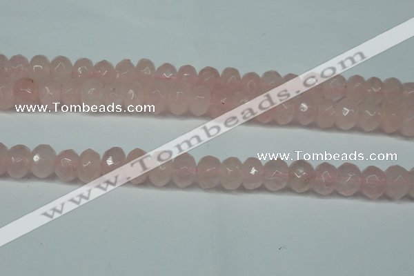 CCN2870 15.5 inches 5*8mm faceted rondelle candy jade beads