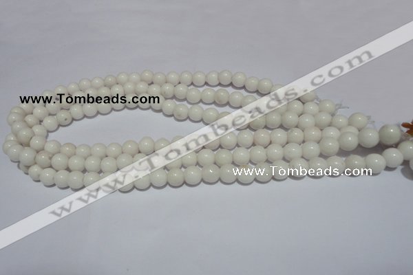 CCN30 15.5 inches 8mm round candy jade beads wholesale