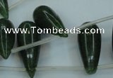 CCN3026 15.5 inches 10*25mm teardrop candy jade beads wholesale