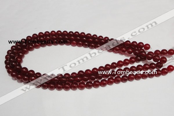 CCN35 15.5 inches 8mm round candy jade beads wholesale