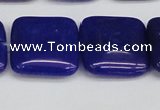 CCN3811 15.5 inches 20*20mm square candy jade beads wholesale