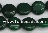 CCN3824 15.5 inches 14mm flat round candy jade beads wholesale