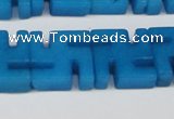 CCN3962 15.5 inches 20*20mm svastika candy jade beads wholesale